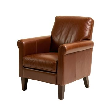 Forbe Leather Arm Chair
