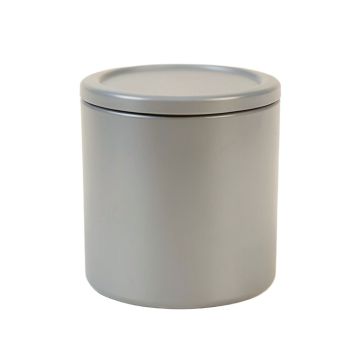 Rowan Bluff Storage Canister With Lid - Gray