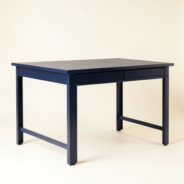 Olive Bluff Empty Workshop Workbench - Navy (synthetic illustration; no displayed measurements)