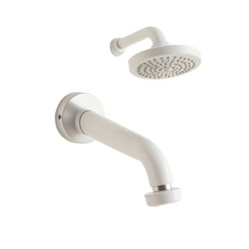 Wall Mounted Bathroom Rain Hot And Cold Shower Faucet With Rough-In Valve
