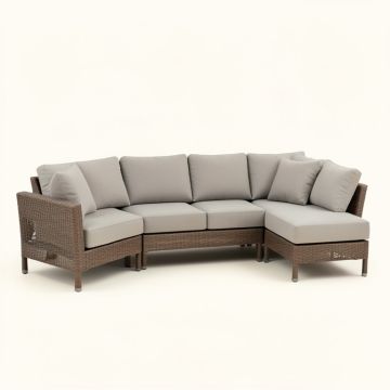 Outdoor 3-Piece Sofa Seating Group (synthetic illustration; no displayed measurements)