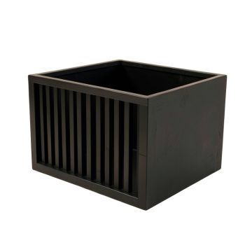 Harbor Brook Empty Furniture-Style Litter Enclosure - Black