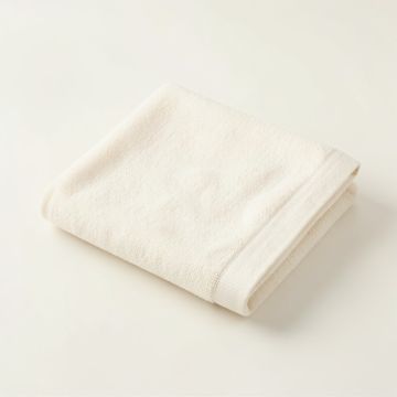 Elm Bend Bath Towel - Ivory (synthetic illustration; no displayed measurements)