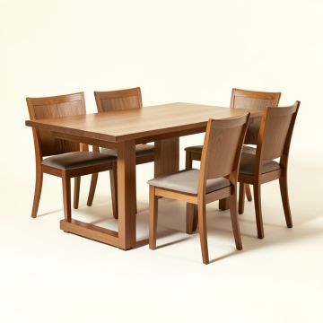 Badillo 5 Piece Dining Set (synthetic illustration; no displayed measurements)