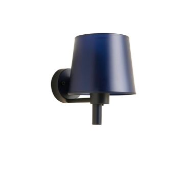 Clay Arc Wall Sconce Mounted On A Plain Wall