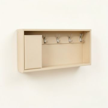 Reed Brook Wall-Mounted Entryway Organizer Shelf - Beige (synthetic illustration; no displayed measurements)
