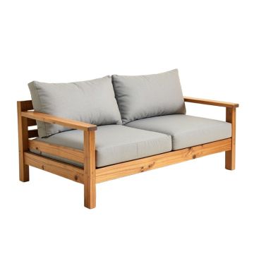 Barnfield 62 '' Wide Outdoor Patio Sofa With Cushions