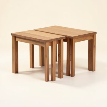 Pomona Sled Nesting Tables (synthetic illustration; no displayed measurements)