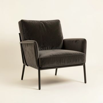Ranbir 39 '' Wide Velvet Chesterfield Chair (synthetic illustration; no displayed measurements)