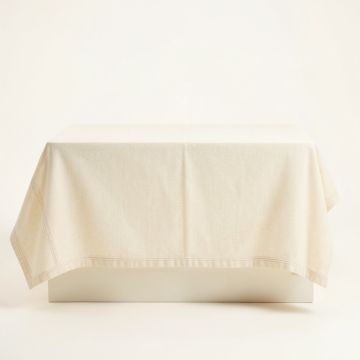 Sage Canyon Flat Bed Sheet - Ivory (synthetic illustration; no displayed measurements)