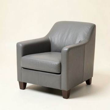 Ellysia Upholstered Parsons Chair In Gray (synthetic illustration; no displayed measurements)