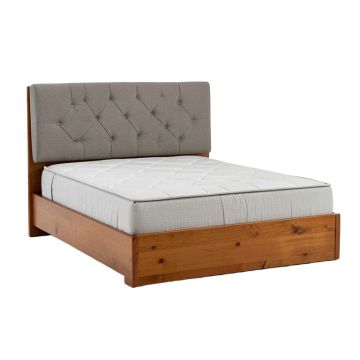 Schaffner Tufted Upholstered Platform Bed