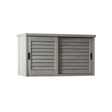 Hazel Crossing Wall-Mounted Entry Cabinet - Gray