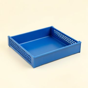 Briar Bend Empty Under-Desk Cable Tray - Blue (synthetic illustration; no displayed measurements)