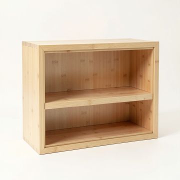 Hazel Branch Empty Mug-Storage Cabinet Insert - Beige (synthetic illustration; no displayed measurements)
