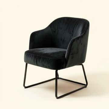 Nanda Velvet Task Chair (synthetic illustration; no displayed measurements)