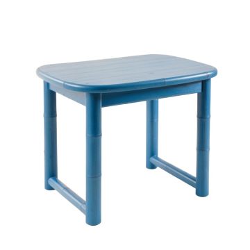 Moss Canyon Compact Balcony Table - Blue