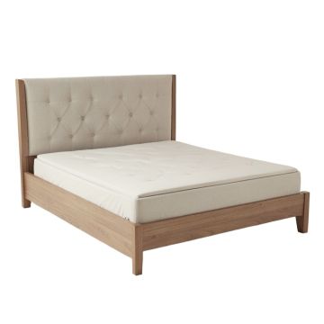 Finnigan Tufted Upholstered Low Profile Standard Bed