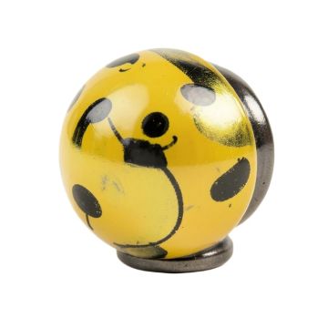 Oversized Handpainted 2 1/2 '' Bee Novelty Knob Multipack