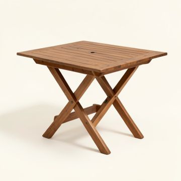 Fitzhugh Folding Wooden Dining Table (synthetic illustration; no displayed measurements)