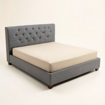 Navi Tufted Upholstered Low Profile Standard Bed (synthetic illustration; no displayed measurements)