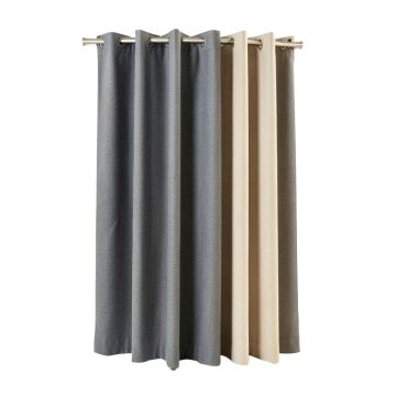 Dagi Solid Color Max Blackout Thermal Grommet Single Curtain Panel