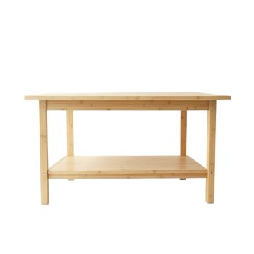 Oak Crossing Empty Workshop Workbench - Beige