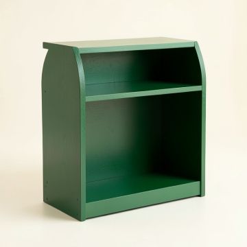 Ash Crossing Desktop Shelving Unit - Green (synthetic illustration; no displayed measurements)
