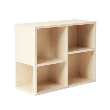 Cliff Crest Desktop Shelving Unit - Ivory