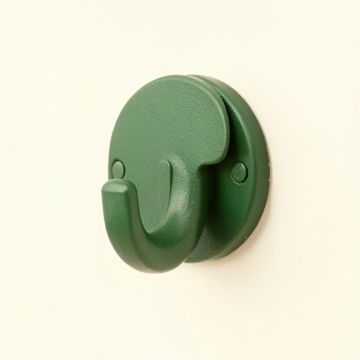 Rowan Canyon Wall-Mounted Robe Hook - Green (synthetic illustration; no displayed measurements)