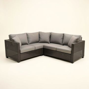Stiner Outdoor 5 Piece Sofa Seating Group With Cushions (synthetic illustration; no displayed measurements)
