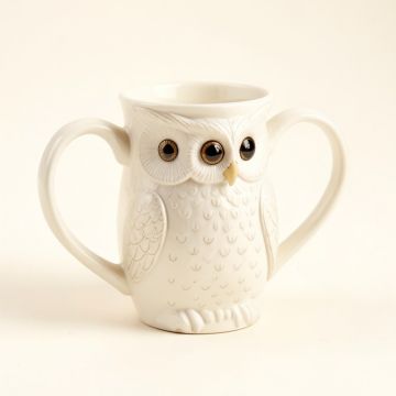 Wrendale Designs Owl Bone China Coffee Mug (synthetic illustration; no displayed measurements)