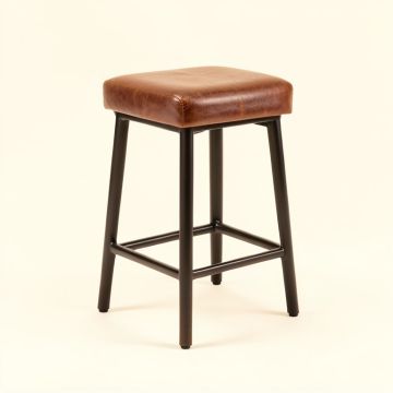 Adalwine Leather 32 '' Bar Stool (synthetic illustration; no displayed measurements)