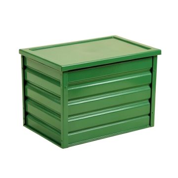 Flint Crest Closed Outdoor Storage Box - Green