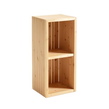 Vale Dell Narrow Cubby Tower - Beige