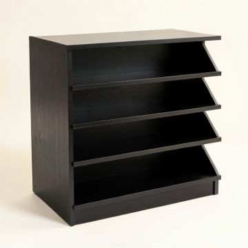 Ridge Dale Desktop Shelving Unit - Black (synthetic illustration; no displayed measurements)