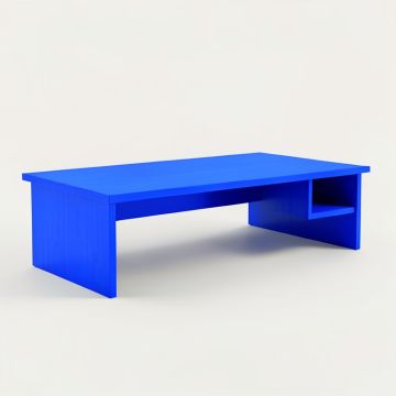 Vale Falls Desktop Monitor Riser - Blue (synthetic illustration; no displayed measurements)