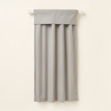 Gaios Rayon Geometric Sheer Rod Pocket Single Curtain Panel (synthetic illustration; no displayed measurements)