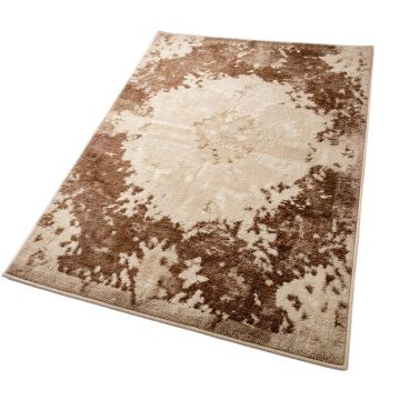 Hartle Abstract Brown/Beige Area Rug