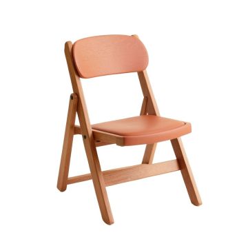 Wren Crest Folding Outdoor Chair - Terracotta