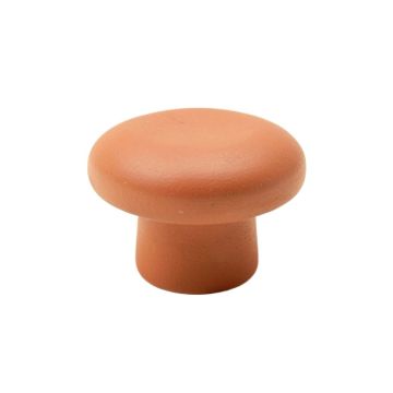 Spruce Bend Cabinet Knob Without Packaging - Terracotta