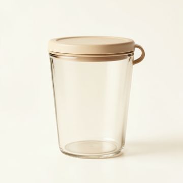 Ridge Canyon Storage Canister With Lid - Beige (synthetic illustration; no displayed measurements)