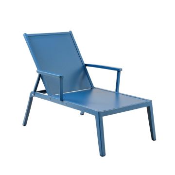 Moss Bridge Outdoor Lounge Chair - Blue