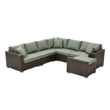 Merlyn 11 Piece Sectional Seating Group With Cushions