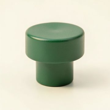 Ash Bluff Cabinet Knob Without Packaging - Green (synthetic illustration; no displayed measurements)