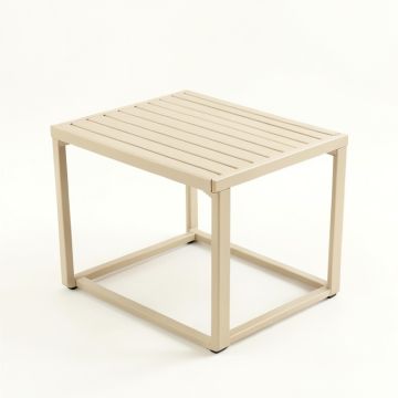 Alder Canyon Compact Balcony Table - Beige (synthetic illustration; no displayed measurements)