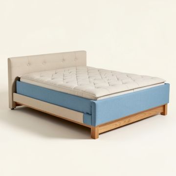 Aadvik Tufted Upholstered Low Profile Standard Bed (synthetic illustration; no displayed measurements)