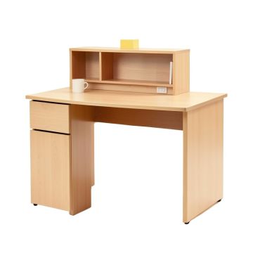 Amanda Mission Writing Desk With Hutch