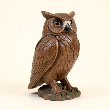 Gravitt Barn Wings Looking Up Owl Statue (synthetic illustration; no displayed measurements)