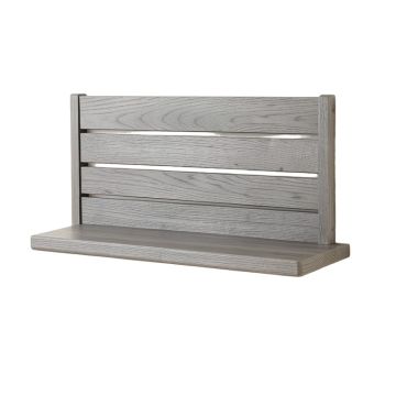 Summit Canyon Wall-Mounted Entryway Organizer Shelf - Gray (synthetic illustration; no displayed measurements)